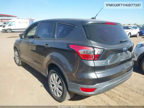 1FMCU0F71HUD77247 — 2017 Ford Escape, photo 4 from IAAI, Normal wear