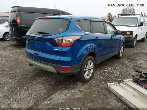 1FMCU9GD7HUB51108 — 2017 Ford Escape, zdjęcie 4 z IAAI 28.10.2026, Normalne zużycie