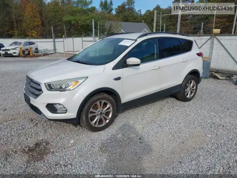 1FMCU9GDXHUD63436 — 2017 Ford Escape, photo 2 from IAAI, Normal wear