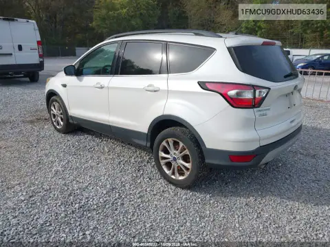 1FMCU9GDXHUD63436 — 2017 Ford Escape, photo 3 from IAAI, Normal wear
