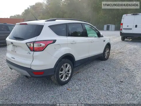 1FMCU9GDXHUD63436 — 2017 Ford Escape, photo 4 from IAAI, Normal wear