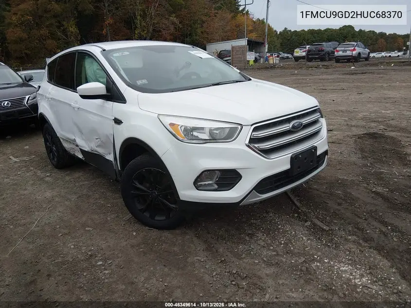 1FMCU9GD2HUC68370 — 2017 Ford Escape, photo 2 from IAAI, Right side