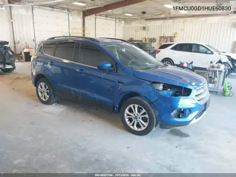 1FMCU0GD1HUE60830 — 2017 Ford Escape, Передняя часть, фото до ремонта