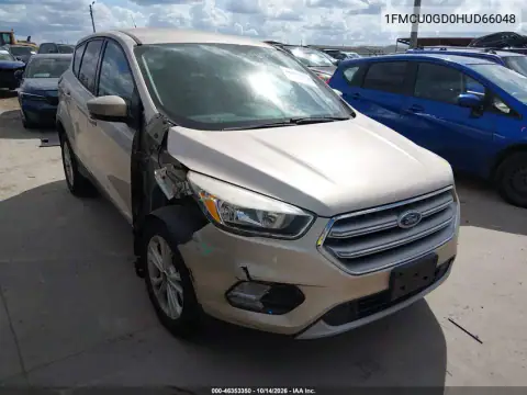 1FMCU0GD0HUD66048 — 2017 Ford Escape, передняя часть справа, фото до ремонта