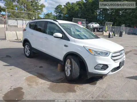 1FMCU9GD5HUD02222 — 2017 Ford Escape, მარცხენა მხარე, ფოტოები შეკეთებამდე