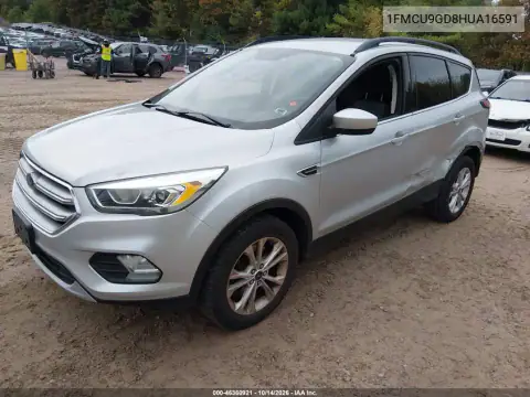 1FMCU9GD8HUA16591 — 2017 Ford Escape, фото 3 з IAAI 28.10.2026, Лівий бік