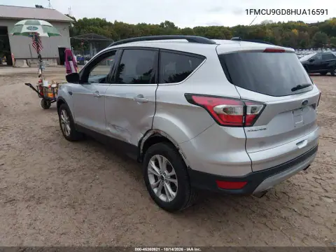 1FMCU9GD8HUA16591 — 2017 Ford Escape, фото 4 з IAAI 28.10.2026, Лівий бік