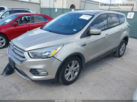 1FMCU0GD5HUD40285 — 2017 Ford Escape, фото 3 з IAAI, Передня частина справа