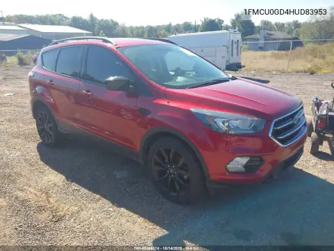 1FMCU0GD4HUD83953 — 2017 Ford Escape, ЕСТЕСТВЕННЫЙ ИЗНОС, фото до ремонта