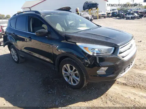 2018 Ford Escape Se VIN 1FMCU0GD2JUB94191 фото 2