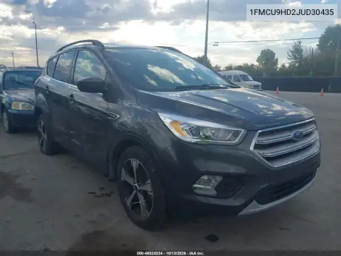 2018 Ford Escape Sel VIN 1FMCU9HD2JUD30435 фото 2