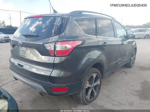 2018 Ford Escape Sel VIN 1FMCU9HD2JUD30435 фото 5