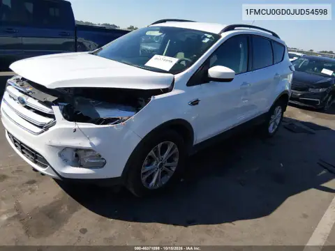 1FMCU0GD0JUD54598 — 2018 Ford Escape, фото 3 с аукциона IAAI, ПЕРЕДНЯЯ ЧАСТЬ