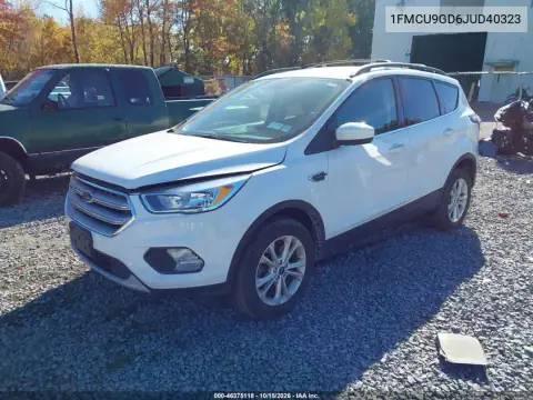 1FMCU9GD6JUD40323 — 2018 Ford Escape, фото 2 з IAAI 27.10.2026, Звичайний знос