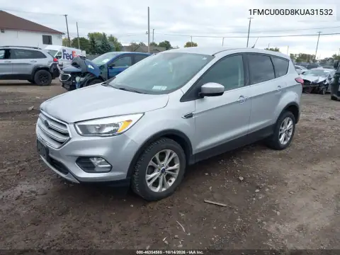 1FMCU0GD8KUA31532 — 2019 Ford Escape, фото 3 с аукциона IAAI, ПЕРЕДНЯЯ ЧАСТЬ