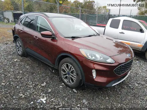 1FMCU9H9XMUB01422 — 2021 Ford Escape, задняя часть справа, фото до ремонта