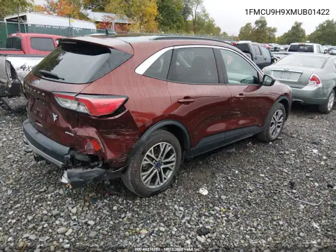1FMCU9H9XMUB01422 — 2021 Ford Escape, photo 5 from IAAI, Right rear