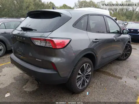 1FMCU9G65MUA48314 — 2021 Ford Escape, foto 4 de IAAI, Delantera izquierda