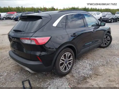 1FMCU0H6XMUA17652 — 2021 Ford Escape, фото 5 с аукциона IAAI, левый бок