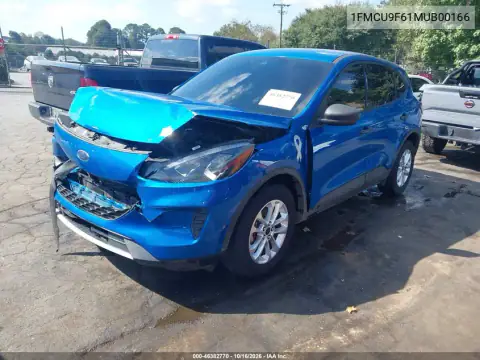 1FMCU9F61MUB00166 — 2021 Ford Escape, Parte delantera, fotos antes de reparar
