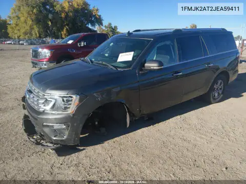 1FMJK2AT2JEA59411 — 2018 Ford Expedition, foto 2 de IAAI, Vuelco