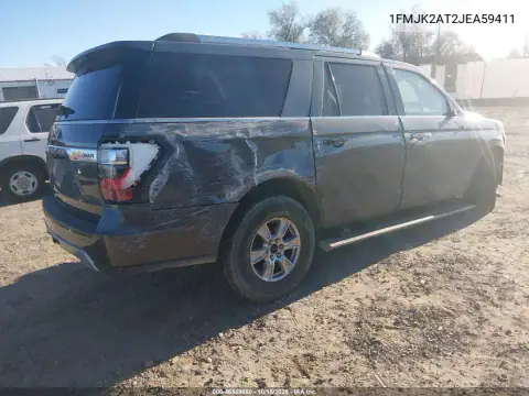 1FMJK2AT2JEA59411 — 2018 Ford Expedition, foto 4 de IAAI, Vuelco
