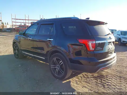 1FM5K8F80HGA04883 — 2017 Ford Explorer Limited, ფოტო 3, IAAI 27.10.2026, სეტყვა