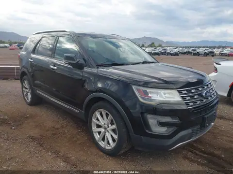 1FM5K7F82HGC34015 — 2017 Ford Explorer Limited, Звичайний знос (Normal Wear & Tear), фото до ремонту