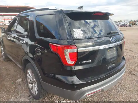 1FM5K7F82HGC34015 — 2017 Ford Explorer Limited, ფოტო 3, IAAI 27.10.2026, ბუნებრივი ცვეთა