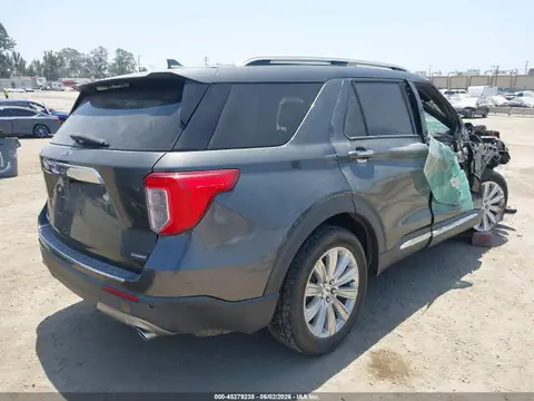 1FM5K7FW7LGA00511 — 2020 Ford Explorer Limited, ფოტო 4, IAAI 28.10.2026, წინა ნაწილი