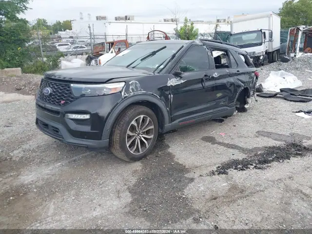 1FM5K8GC3LGA42765 — 2020 Ford Explorer ST, photo 2 from IAAI 16.10.2026, Left and right sides