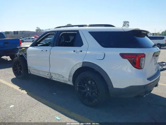 1FM5K8GC9LGA54290 — 2020 Ford Explorer ST, photo 3 from IAAI 19.10.2026, Left side