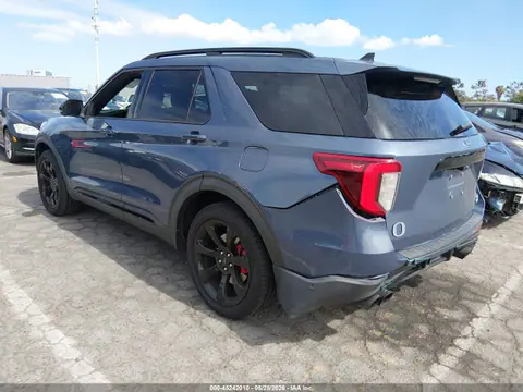 2021 Ford Explorer St VIN 1FM5K8GC7MGA95888 фото 3