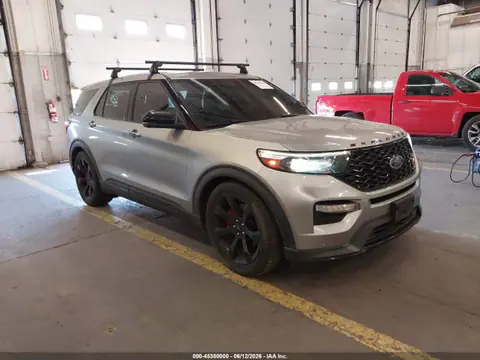 1FM5K8GC8MGA06331 — 2021 Ford Explorer ST, Задняя часть (Rear), фото до ремонта