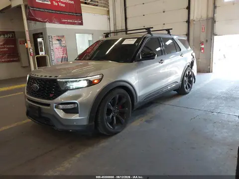 2021 Ford Explorer St VIN 1FM5K8GC8MGA06331 фото 2