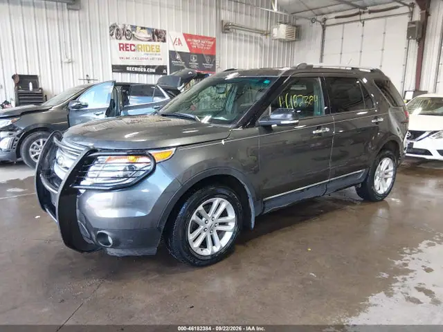 1FM5K8D88FGB09607 — 2015 Ford Explorer XLT, zdjęcie 2 z IAAI 15.10.2026, Tył