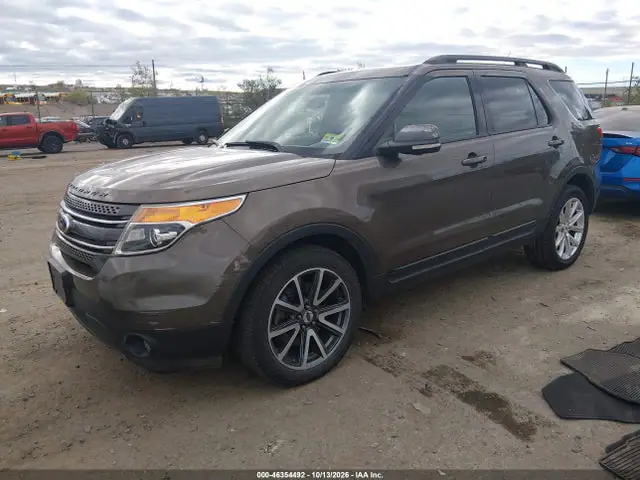 1FM5K8D83FGA38090 — 2015 Ford Explorer XLT, photo 2 from IAAI 19.10.2026, Normal wear