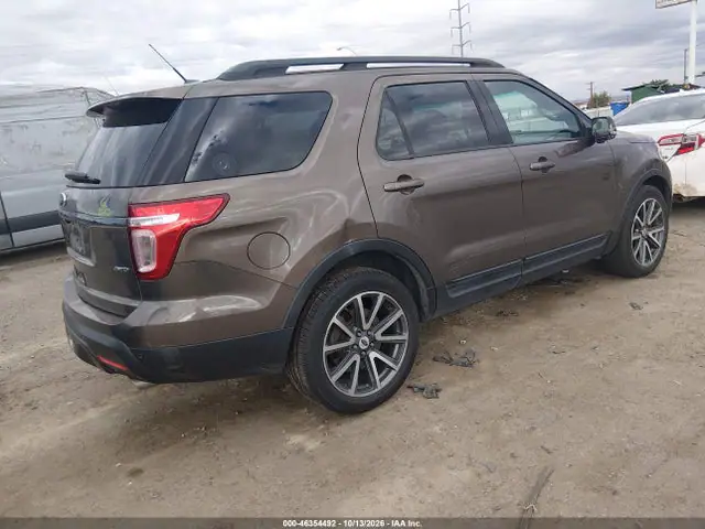 1FM5K8D83FGA38090 — 2015 Ford Explorer XLT, photo 4 from IAAI 19.10.2026, Normal wear