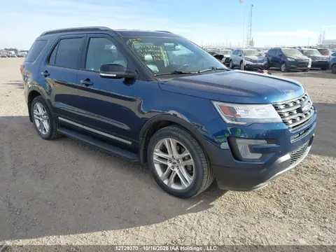 1FM5K8D8XHGD60812 — 2017 Ford Explorer XLT, ЗАДНЯЯ ЧАСТЬ (Rear), фото до ремонта