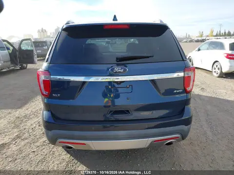 1FM5K8D8XHGD60812 — 2017 Ford Explorer XLT, foto 15 de IAAI 21.10.2026, Parte trasera