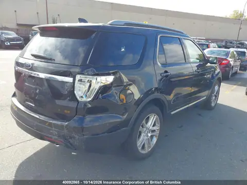 1FM5K8D8XHGC81589 — 2017 Ford Explorer XLT, photo 4 from IAAI 21.10.2026, Rear end