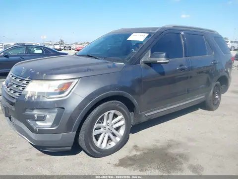 1FM5K7DH6HGC76979 — 2017 Ford Explorer XLT, фото 2 з IAAI 15.10.2026, Задня частина зліва