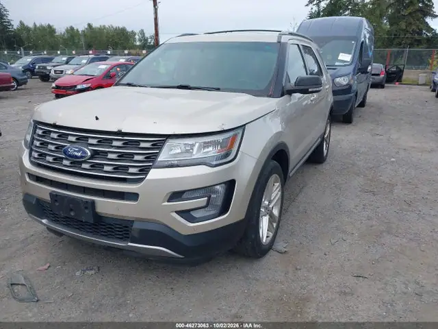 1FM5K8D80HGC06271 — 2017 Ford Explorer XLT, photo 2 from IAAI 14.10.2026, Normal wear