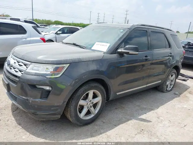 1FM5K7D85JGC40769 — 2018 Ford Explorer XLT, photo 2 from IAAI 19.10.2026, Right side
