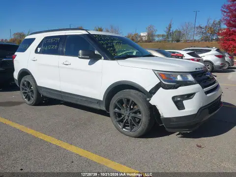 1FM5K8DH7KGA17706 — 2019 Ford Explorer XLT, Передня частина зліва (Left Front), фото до ремонту