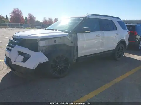 1FM5K8DH7KGA17706 — 2019 Ford Explorer XLT, фото 2 з IAAI 26.10.2026, Передня частина зліва