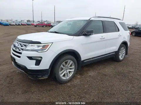 1FM5K8DHXKGA17764 — 2019 Ford Explorer XLT, photo 2 from IAAI 20.10.2026, Left rear