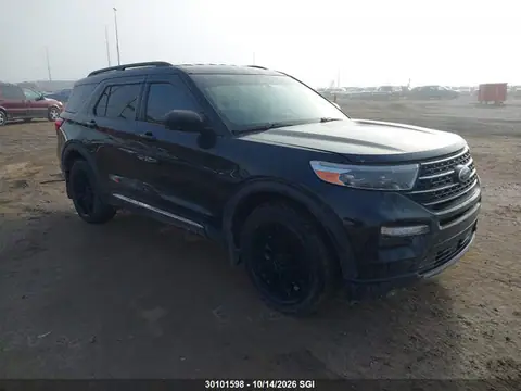 1FMSK8DH0LGC95478 — 2020 Ford Explorer XLT, Granizo (Hail), fotos antes de reparar