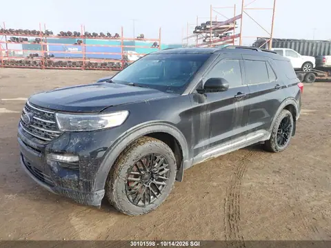 1FMSK8DH0LGC95478 — 2020 Ford Explorer XLT, photo 2 from IAAI 20.10.2026, Hail