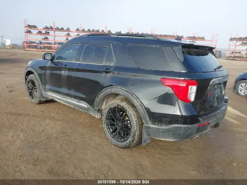1FMSK8DH0LGC95478 — 2020 Ford Explorer XLT, photo 3 from IAAI 20.10.2026, Hail